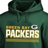 NFL Green Bay Packers Play Action Big & Tall Fleece Hoodie Sweatshirt - 3 of 3