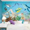 Underwater Discovery Wall Mural Blue/Green - RoomMates: Vinyl Self-Adhesive for Ceilings & Walls - 4 of 4