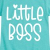 Girls' - Instant Message - Little Boss Fitted Short Sleeve Graphic T-Shirt - 2 of 4