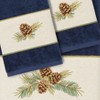 Linum Home Textiles 100% Turkish Cotton PIERRE Embellished Towel Set - 2 of 2