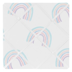 Sweet Jojo Designs Fabric Photo Memo Board Multicolor Rainbow - 1 of 3