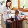 Guidecraft Contemporary Kitchen Helper Step Stool: Adjustable, Folding Montessori Toddler Tower - Safety Learning Furniture - 3 of 4