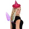 HalloweenCostumes.com One Size Fits Most  Women  Disney Sleeping Beauty Flora Headband & Wings Halloween Costume Accessory Kit,  Pink/Purple - 4 of 4