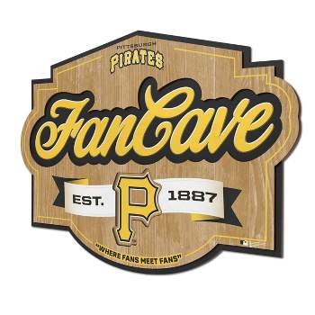 MLB Pittsburgh Pirates Fan Cave Sign