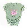 Simply Sage Market Washington Flower Colorful Short Sleeve Tee - 3 of 4