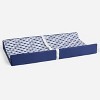 Bacati - Kilim Navy Quilted Changing Pad Cover - 4 of 4