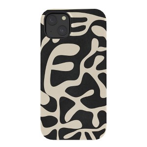 Nadja Minimalist Abstract Leaves Tough Tough iPhone 15 Case - Society6 - 1 of 1
