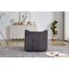 Okak Modern Comfy Chenille Floor Bean Bag Sofa Chair with Armrests,Oversized Lounge Couch Accent Chair for Living Room,Bedroom - 4 of 4