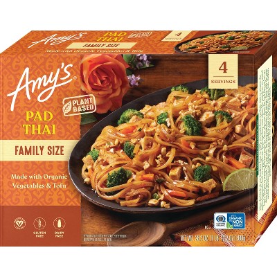 Amy&#39;s Family Size Frozen Pad Thai - 28.2oz