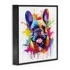 Stupell Industries French Bulldog Modern Splash, 17" x 17" - 3 of 4