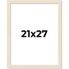 PosterPalooza | 21x27 Wide Barnwood Picture Frame, UV Acrylic, 6 Finishes - Grey, Brown, White, and Black - 2 of 4