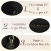Laptop Bag for Women 15.6 Inch PU Vegan Leather Work Tote Bag Waterproof Womens Briefcase Designer Computer Bags - 2 of 4