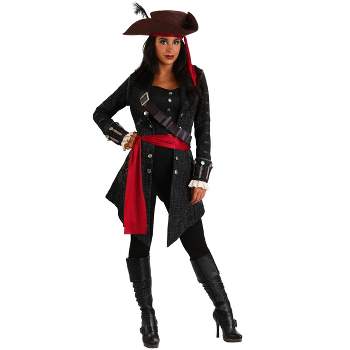HalloweenCostumes.com Plus Size Womens Fearless Pirate Costume