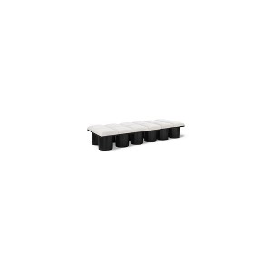 Meridian Furniture,Pavilion Boucle Fabric Bench - 1 of 4