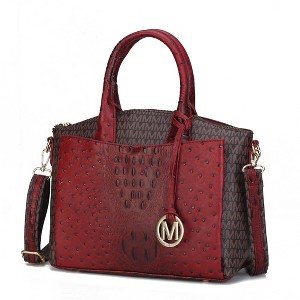 MKF Collection Collins Vegan Leather Handbag Women’s Tote Bag by Mia K - 1 of 4