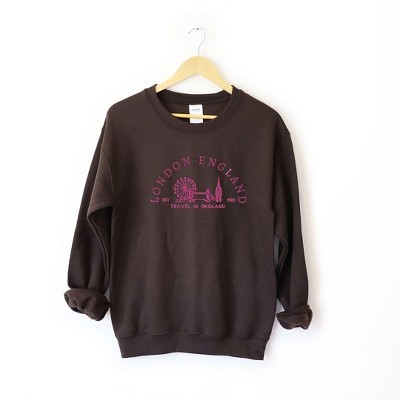 Simply Sage Market Women's Graphic Sweatshirt Embroidered London England