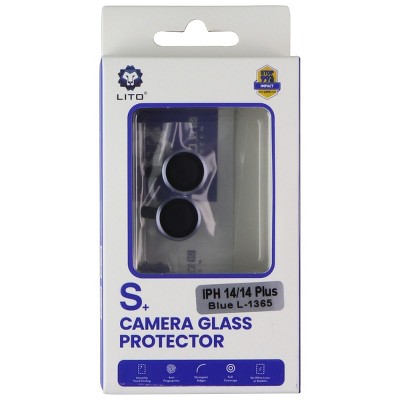 LITO S+ Camera Glass Protector for Apple iPhone 14/14 Plus - Blue (L-1365)