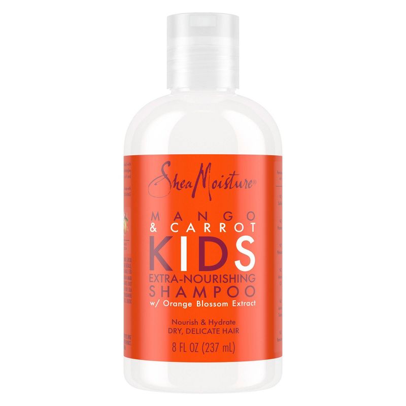 SheaMoisture Mango & Carrot Kids Extra-Nourishing Shampoo - 8 fl oz, 3 of 17