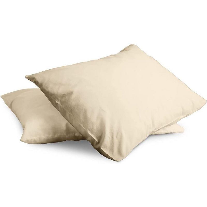 Superity Linen King Pillow Cases - 2 Pack - 100% Premium Cotton - Envelope Enclosure, 2 of 9