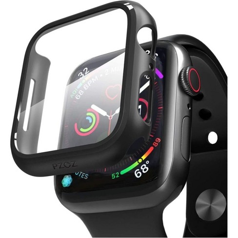 Entronix Apple Watch Series 10, 46mm Case - Built-In Screen Protector, Black - image 1 of 4