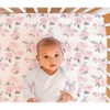 The Peanutshell Arianna Crib Bedding Set, Pink Floral, 4pc to 12 Pc, For Girls - 3 of 4