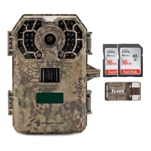 Stealth Cam 2020 G42NG 24MP Trail Camera and 2 Memory Cards Bundle 
