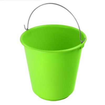 YBM HOME Plastic Pail with Handle 11.5 Quart (2.8 Gallon Bucket)