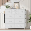 Gikpal 10 Drawers Dresser for Bedroom, Storage Drawer, Cupboards & Cabinets, Side Pockets & Hooks, Sturdy Metal Frame, Kitchen, Dinning Room - 3 of 4