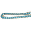 INSPIRE CHIC Women's Metal Gold Rhinestone Crystal Body Waist Chain Belts - 4 of 4