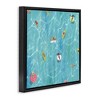 Stupell Industries Swimming Aerial Summer View, 25" x 25" - 3 of 4