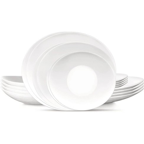 Alarcia Glass Dinnerware Set of 44 for 6 pers.