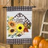 Fall Tobacco Basket Garden Burlap Flag - 2 of 2