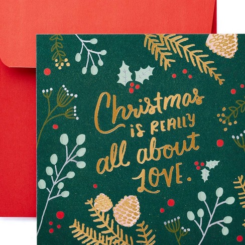 All About Love Christmas Greeting Card Target
