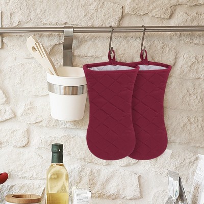 Big Red House Heat-resistant Mini Oven Mitts With Non-slip Silicone Grip,  2pk : Target