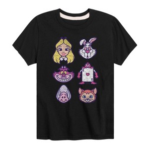 Boys' - Disney - Alice In Wonderland Short Sleeve Graphic T-Shirt - 1 of 4