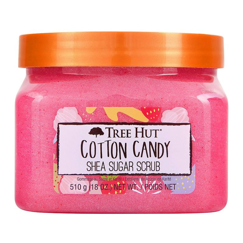 Tree Hut Cotton Candy Shea Sugar Body Scrub - 18 oz, 1 of 14