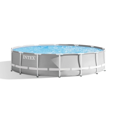 Intex 26719eh 14ft X 42in Prism Frame Above Ground Swimming Pool With ...