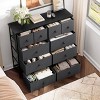 WOWLIVE 10-Drawer Dresser with Fabric Storage, Chest of Drawers for Bedroom - 2 of 4