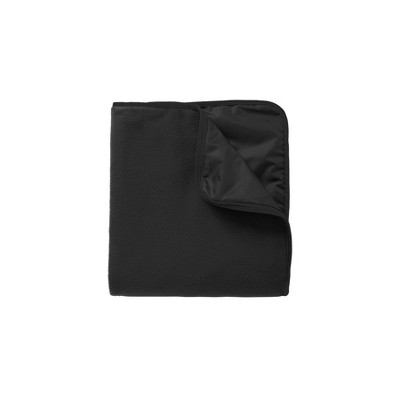 Port Authority Fleece and Polyester Travel Blanket