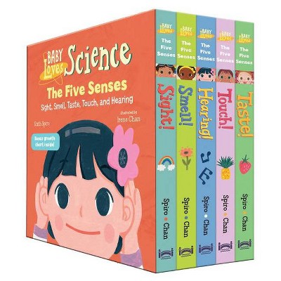 Baby Loves the Five Senses Boxed Set - (Baby Loves Science) by  Ruth Spiro (Mixed Media Product)