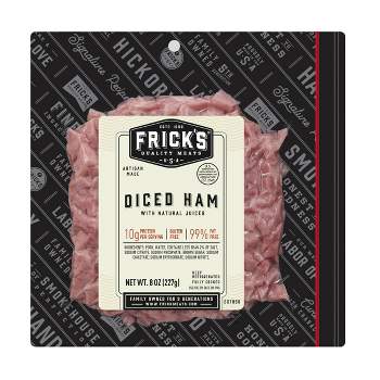 Frick's Quality Meats Diced Ham - 8oz