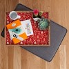 Pimlada Phuapradit Christmas village Red Rectangular Tray -Deny Designs - 2 of 2