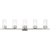 Livex Lighting Carson 5 - Light Vanity in  Brushed Nickel - 2 of 4