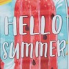 Northlight Hello Summer Ice Pop Outdoor Garden Flag 12.5" x 18" - 4 of 4