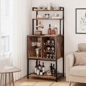 Bakers Rack for Kitchen, Kitchen Microwave Stand - 1 of 4