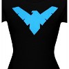 Womens Nightwing Symbol T-Shirt - 4 of 4