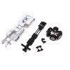 Chrome Chassis Kit for Kenworth or Peterbilt Cab 1/87 (HO) Plastic Model by Promotex - 2 of 4