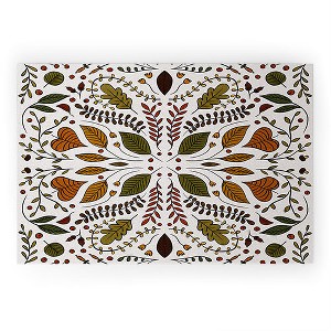 Alisa Galitsyna Fall Pattern II Looped Vinyl Welcome Mat - Society6 - 1 of 4