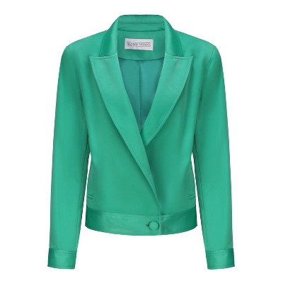 Women's Wo's Sabrina Oversized Biker Blazer - George Patrick