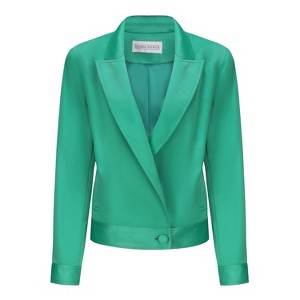 Women's Wo's Sabrina Oversized Biker Blazer - George Patrick - 1 of 4